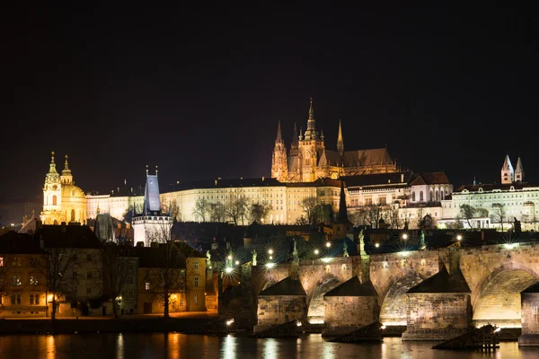 Вечер в Праге — стоковое фото