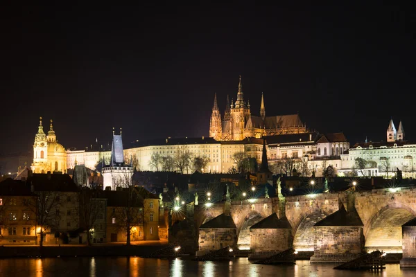 Večerní Praha — Stock fotografie