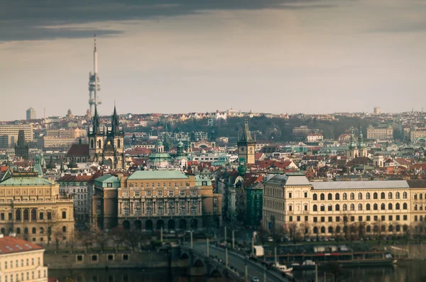 Večerní Praha — Stock fotografie