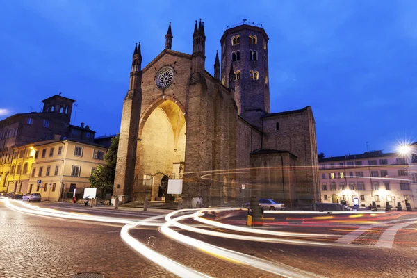 Basilica di Sant'Antonino in Piacenza — Stockfoto