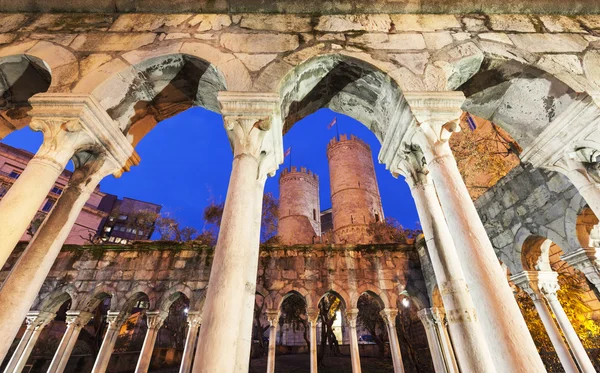 Porta Soprana en Génova — Foto de Stock