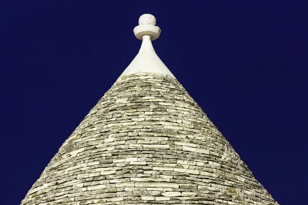 Крыша Трулли-ин-Альберобелло — стоковое фото