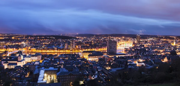 Panorama z Liege — Zdjęcie stockowe