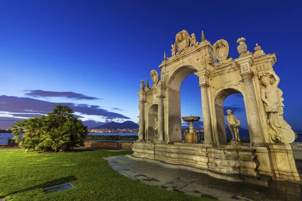 Fonte Immacolata em Nápoles — Fotografia de Stock