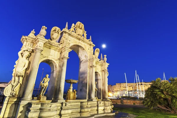 Immacolata fontän i Neapel — Stockfoto