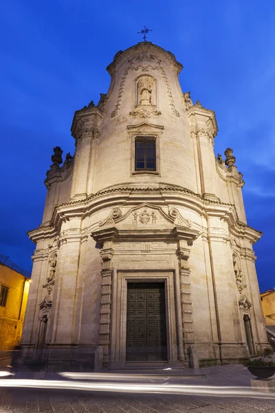 Purgatorio Church in Matera — Stock Photo, Image