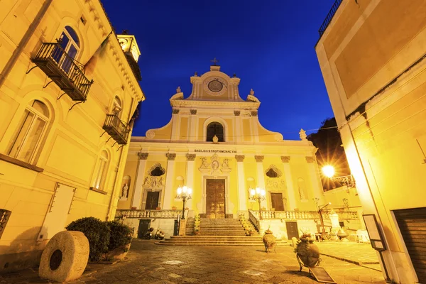 Basilica of St. Trofimena in Minori — Stock Photo, Image