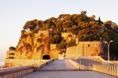 Monaco-Ville gündoğumu