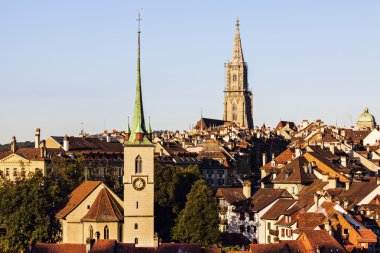Sabahları Bern mimarisi