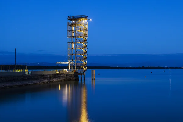 Seebrücke in Friedrichshafen — Stockfoto