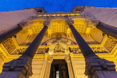 notre-dame de fourviere Lyon Bazilikası