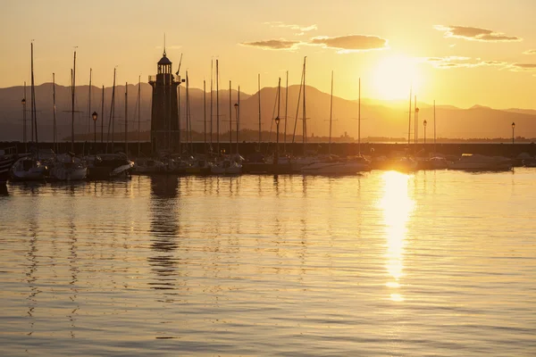 Φάρος στο Desenzano del Garda — Φωτογραφία Αρχείου