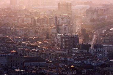 Napoli panorama adlı gündoğumu 