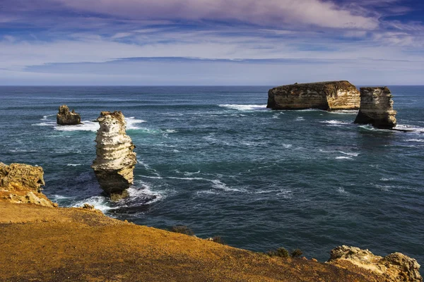 Cliffs and rock formation in Victoria — Stock Photo, Image