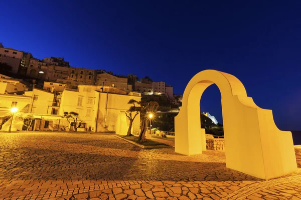 Sperlonga at sunrise — Stock Photo, Image