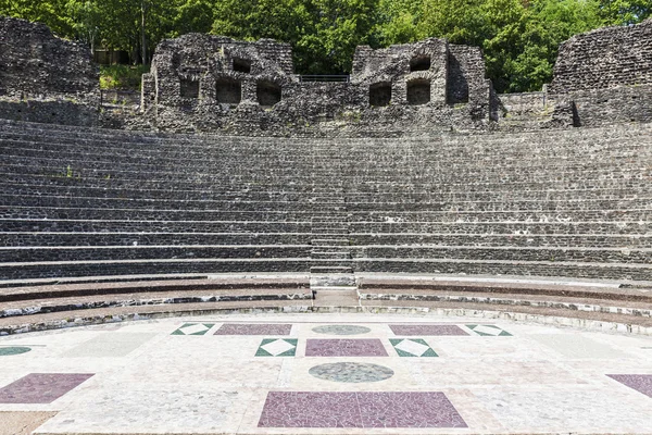 Ruinas del Teatro Romano de Lyon — Foto de Stock