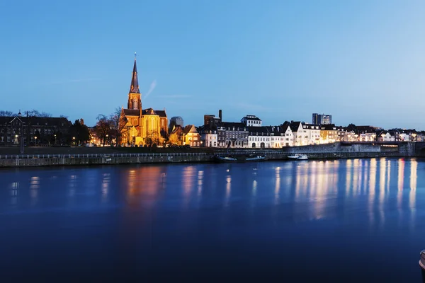 Sint Martinuskerk Kirke i Maastricht - Stock-foto