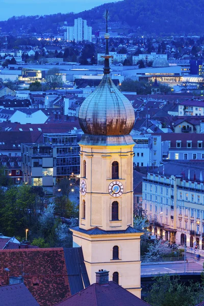 Franziskanerkirche Franziskanerkirche w Graz — Zdjęcie stockowe