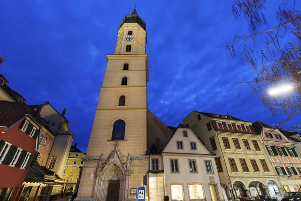Katharinenkirche por la noche — Foto de Stock