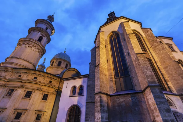 Graz cahtedral und katharinenkirche — Stockfoto