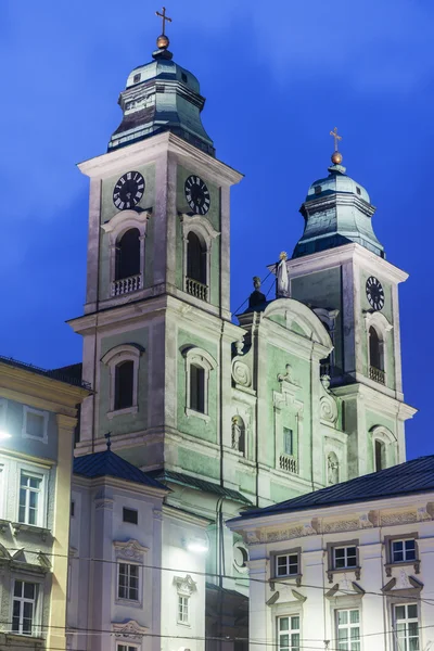Igreja de Inácio em Linz — Fotografia de Stock