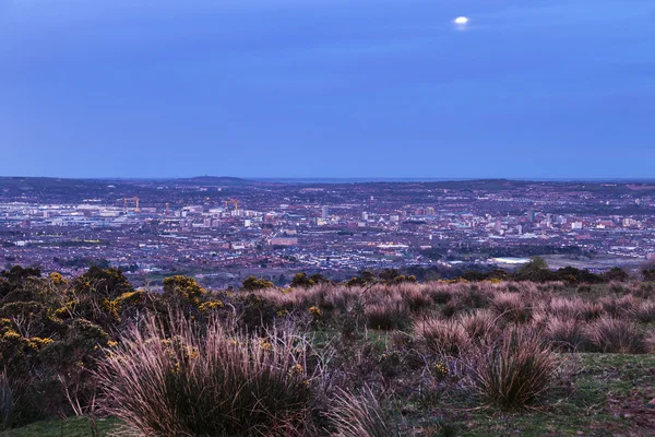 Aerial panorama över Belfast — Stockfoto