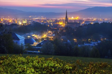 Linz panorama adlı gündoğumu