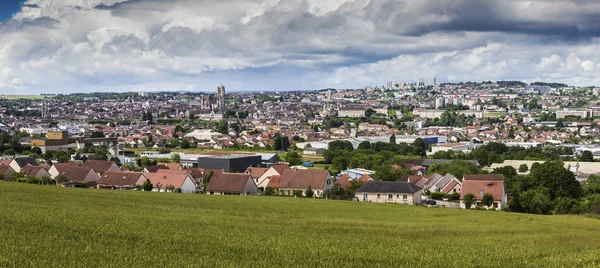 Panorama di Auxerre — Foto Stock