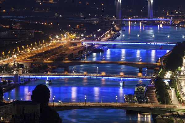 Ponts sur la Seine à Rouen — Photo