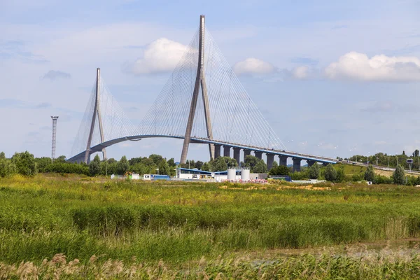 Pont de Normandie in Le Havre — Stock Photo, Image
