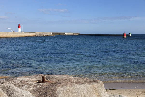 Farol Guilvinec em Brittane — Fotografia de Stock