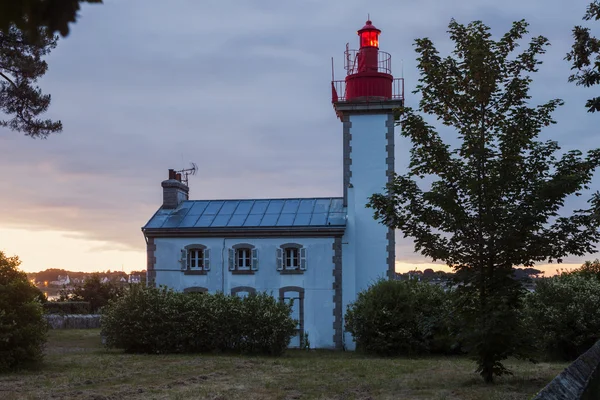 Sainte-Marine fyrtårn - Stock-foto