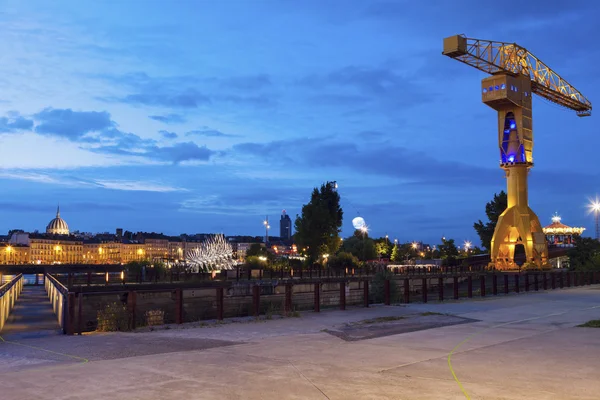 Titan crane in Nantes — Stock Photo, Image