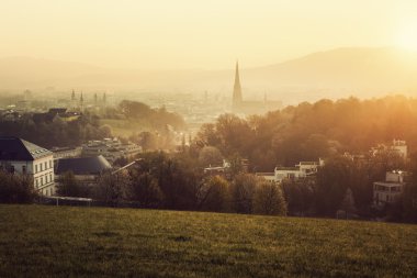 Linz panorama adlı gündoğumu