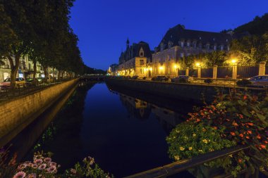 Quimper mimari nehir boyunca