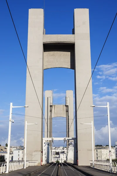 Pont de Recouvrance w Breście — Zdjęcie stockowe