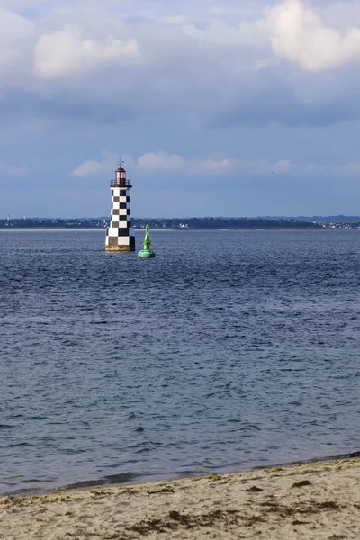 Deniz feneri Brittany — Stok fotoğraf