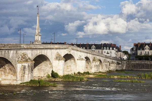 Jacques Gabriel most v Blois — Stock fotografie