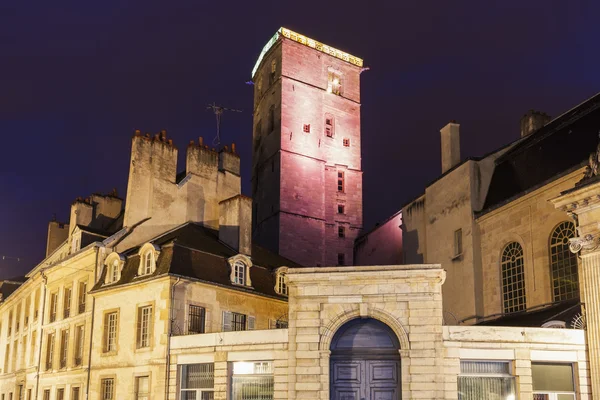 Hôtel de ville de Dijon la nuit — Photo