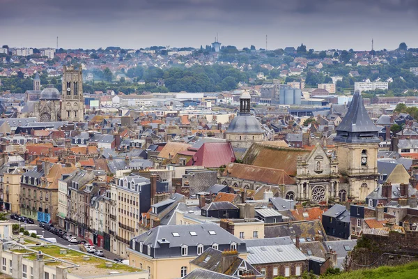 Dieppe panorama op de middag — Stockfoto