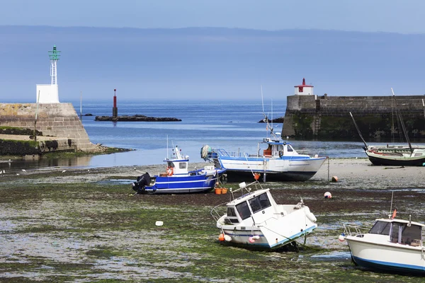 Маяки в Barfleur — стокове фото