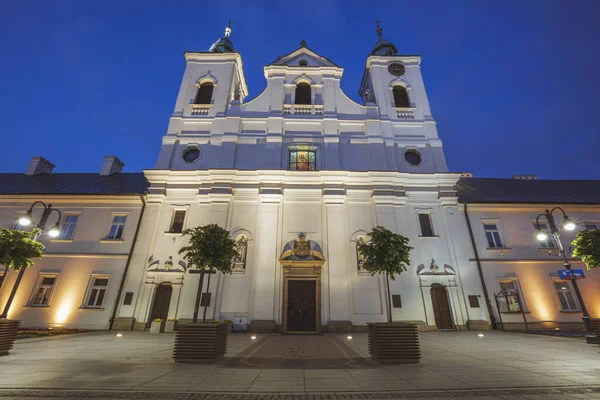 Église Sainte Croix Rzeszow Rzeszow Subcarpathie Pologne — Photo