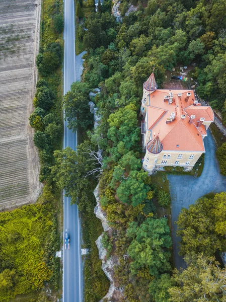 Κάστρο Ράντκις Στο Πίλσεν Pilsen Περιφέρεια Pilsner Τσεχία — Φωτογραφία Αρχείου