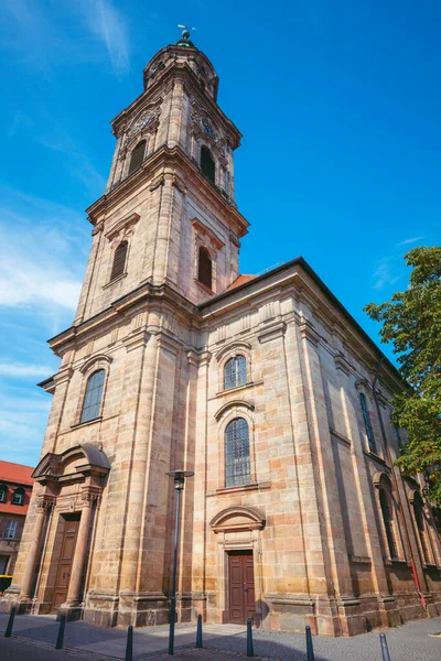 Церковь Эрлангене Эррера Бавария Германия — стоковое фото
