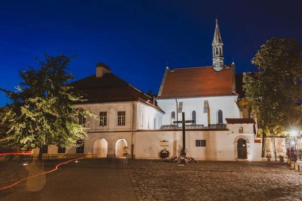 Церковь Святого Джайлза Кракове Мбаппе Лам Польша Польша — стоковое фото