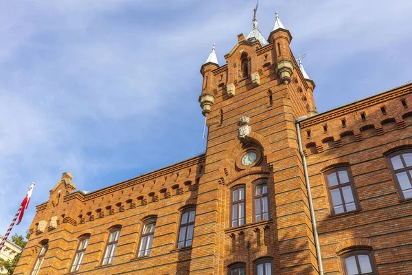 Krakow 'daki İtfaiye Teşkilatı Belediye Merkezi. Krakow, Polonya, Polonya.