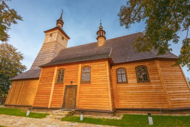 Sonina 'daki kilise. Sonina, Subcarpathia, Polonya.