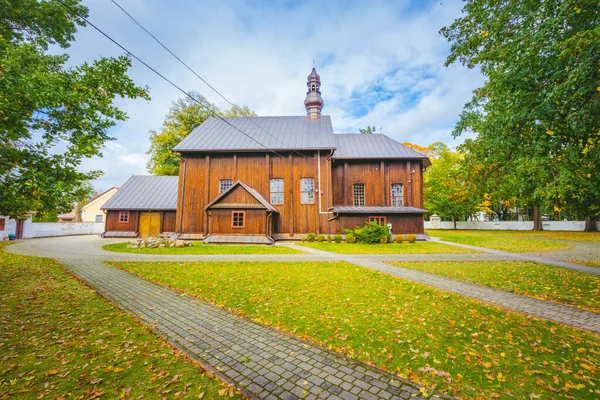 Деревянная Церковь Уланове Уланов Подкарпатье Польша — стоковое фото