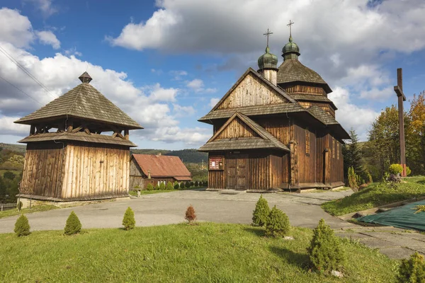 Geboorte Van Heilige Maagd Maria Kerk Kroscienko Kroscienko Subkarpathie Polen — Stockfoto