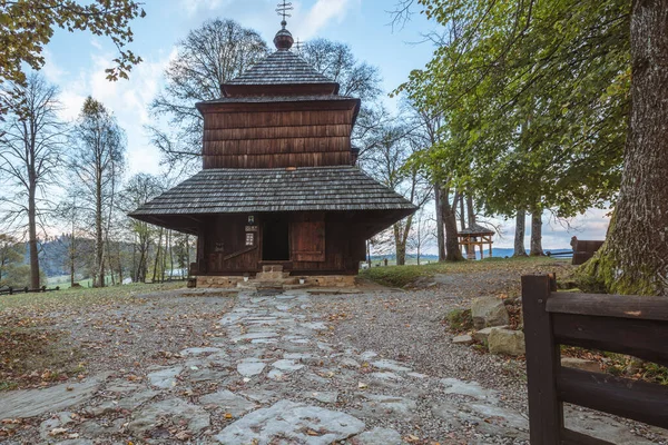 スモルニクの教会 スモルニク Subcarpathia ポーランド — ストック写真